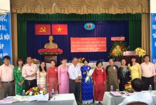 Đại hội Đại biểu Hội Khuyến học phường 15 - quận Phú Nhuận nhiệm kỳ IV (2015 - 2020)