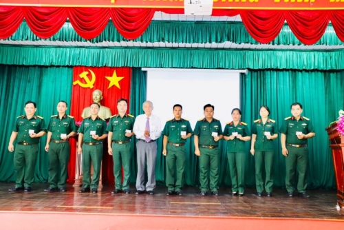 Lễ ra mắt Chi hội Khuyến học Ban chỉ huy Quân  sự huyện Nhà Bè