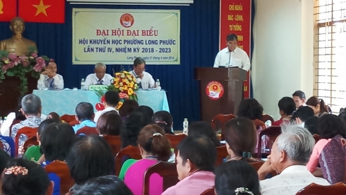 Phường Long Phước, Quận 9 Tổ chức Đại hội Đại biểu Hội Khuyến học