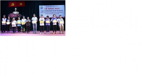 HỘI KHUYẾN HỌC QUẬN 4 
Khai mạc Tuần lễ học tập suốt đời năm 2019