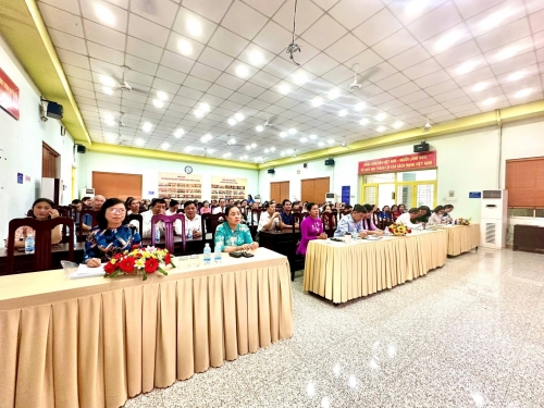 Ủy ban nhân dân phường Đông Hưng Thuận tổ chức hội nghị tổng kết công tác Hội Khuyến học năm 2025 và triển khai phương hướng nhiệm vụ năm 2026.