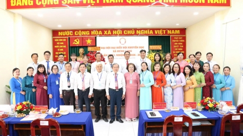Xã Hưng Long tổ chức thành công Đại hội đại biểu Hội Khuyến học xã lần thứ I, nhiệm kỳ 2026 - 2031