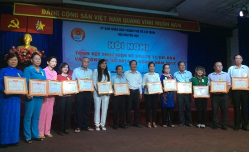 HỘI NGHỊ TỔNG KẾT THỰC HIỆN KẾ HOẠCH 11/KH-HKH VỀ PHÁT HUY VAI TRÒ CỦA HỘI KHUYẾN HỌC TRONG VIỆC CỦNG CỐ NÂNG CHẤT LƯỢNG HOẠT ĐỘNG TRUNG TÂM HỌC TẬP CỘNG ĐỒNG
NĂM 2017