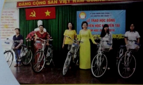 HỘI KHUYẾN HỌC QUẬN 11
LỄ TRAO HỌC BỔNG KHUYẾN HỌC, KHUYẾN TÀI  NĂM 2017