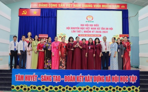 Đại hội đại biểu Hội Khuyến học xã Tân An Hội lần thứ I, nhiệm kỳ 2026 – 2031