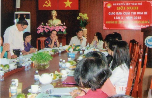 HỘI NGHỊ GIAO BAN CỤM THI ĐUA III (lần 3/2015)