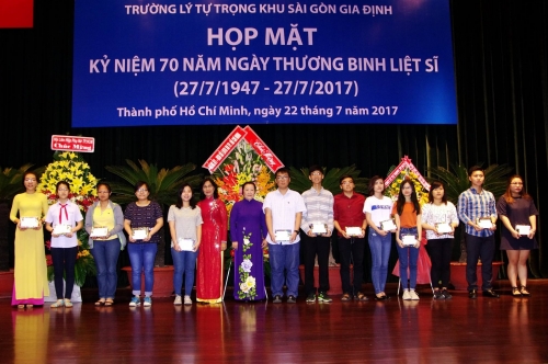 NHỮNG ĐỨA CON CỦA LIỆT SỸ VỚI NGÀY 27/7