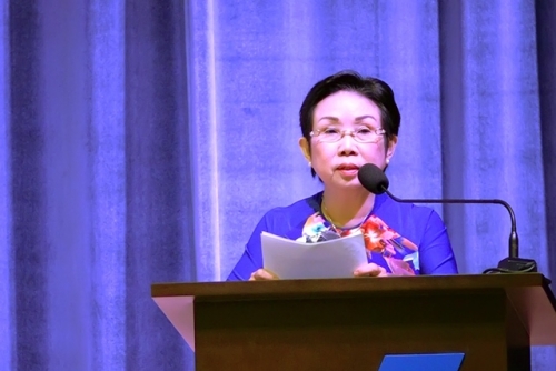 HỘI KHUYẾN HỌC TP HỒ CHÍ MINH
Phát biểu của PGS.TS Trương Thị Hiền 
 Phó Chủ tịch Hội Khuyến học Việt Nam