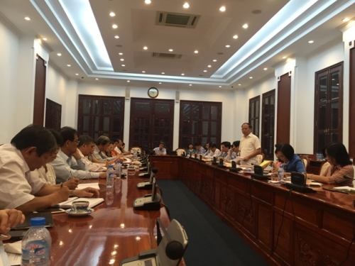 Thành ủy thành phố Hồ Chí Minh 
làm việc với Hội Khuyến học Thành phố