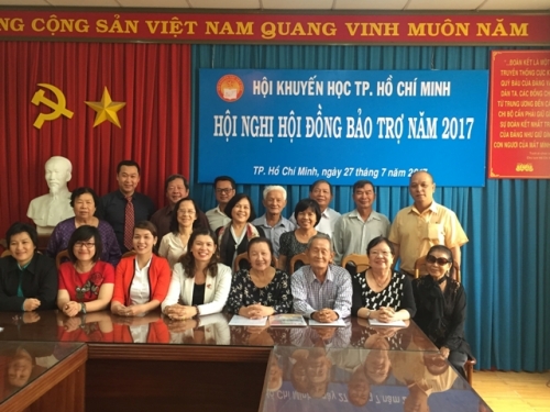 HỘI ĐỒNG BẢO TRỢ TỔNG KẾT HOẠT ĐỘNG NĂM 2017