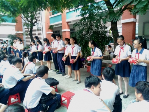 CHI HỘI KHUYẾN HỌC
 TRƯỜNG TRUNG HỌC CƠ SỞ NGUYỄN BỈNH KHIÊM – NHÀ BÈ
Hội thu “Heo đất - Khuyến học” Năm 2017