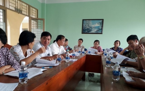 HỘI KHUYẾN HỌC PHƯỜNG TÂN PHÚ – QUẬN 9
Tọa đàm “ Thông tư số 44/2014/BGDĐT” 
Quy định về đánh giá, xếp loại “ Cộng dồng học tập” cấp xã