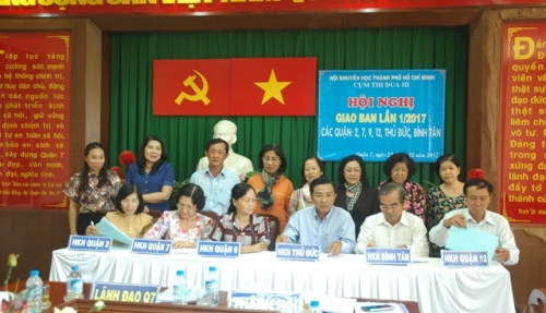 Hội nghị giao ban cụm thi đua III Lần 1 – năm 2017